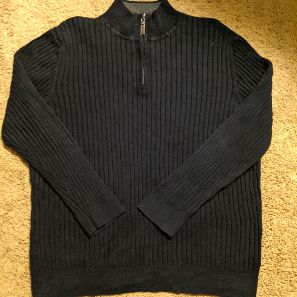 Tasso Elba Men's zip-up sweater